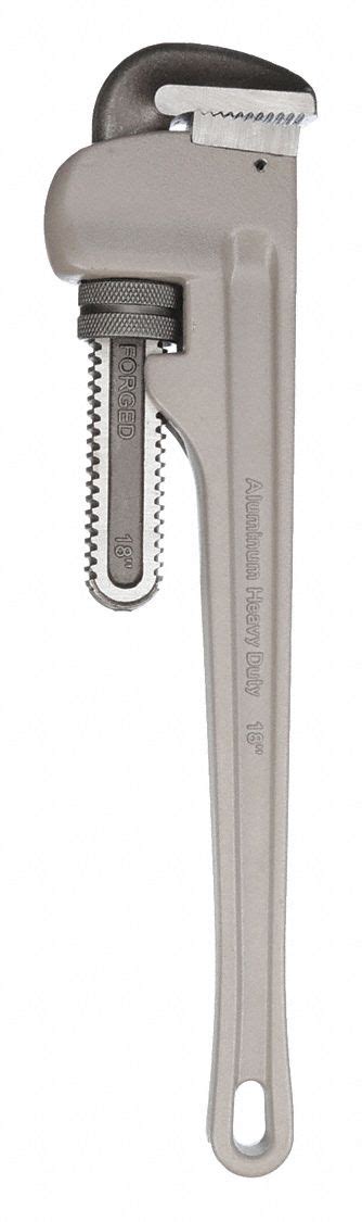 WESTWARD, Aluminum, 2 1/2 in Jaw Capacity, Pipe Wrench - 4YR90|4YR90 ...