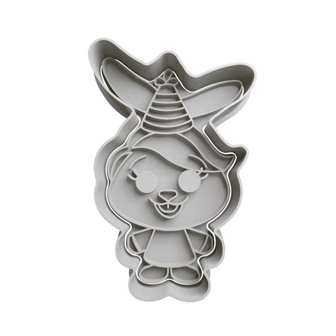 Bunny Cookie Cutter STL - STL Cookie Cutters – Over 35,000 Designs To ...