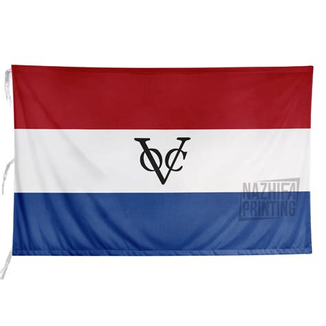 Jual Nazhifa Printing - Bendera VOC kompeni Belanda Bahan Satin Peles Ukuran Kecil-Besar ...
