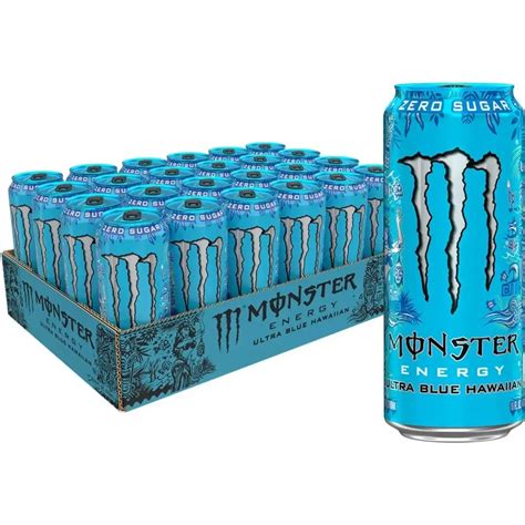 Monster Energy Ultra Blue Hawaiian: Zero Sugar Boost
