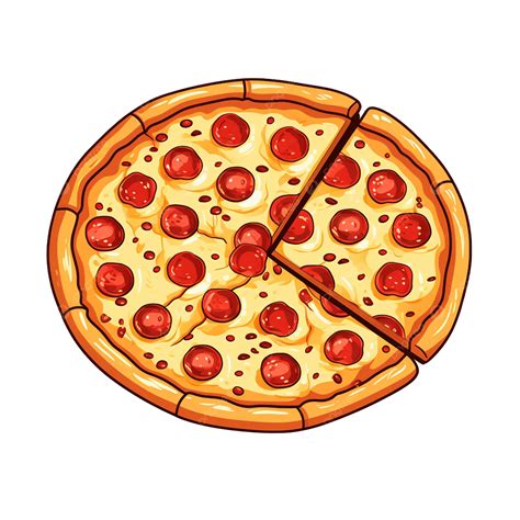 Pepperoni Pizza Clipart Png The Pepperoni Pizza Cartoon Character