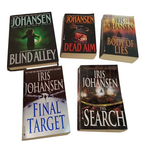 Iris Johansen Book Lot of 5 Thrillers Hardcover & Paperback Mix - Etsy