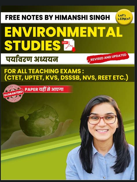 CTET Evs Notes in Hindi Pdf by Himanshi Singh : Ctet Notes 2025