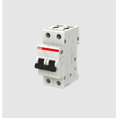 ABB, Miniature Circuit Breaker (MCB), 2CDS272001R0064, S202M-C6, 2P (DP ...