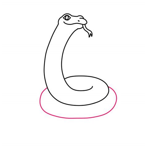 Easy Snake Drawing - Drawing with Dawn