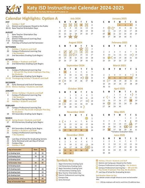 Cypress Fairbanks Cfisd Calendar 2024 2025 Printable - UK Printable Hub