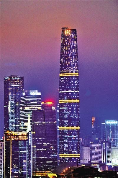 建设中的广州国际金融城