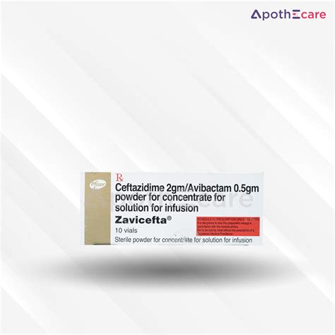 Zavicefta - Ceftazidime-Avibactam - MDR - Apothecare