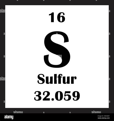 Chemical Elements Sulfur