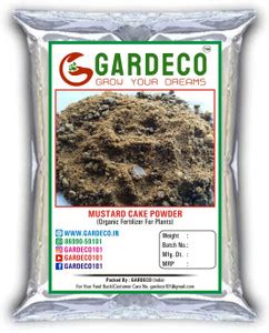 GARDECO Mustard Cake Powder for Plants | Sarso ki Khali |Organic ...