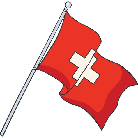 Free flag of swiss 23435181 PNG with Transparent Background