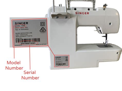 Image result for Find Serial Number On Singer Sewing Machine