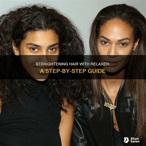 Straightening Hair With Relaxer: A Step-By-Step Guide | ShunSalon