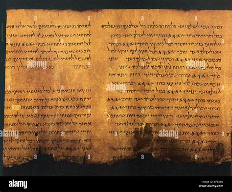 'PSALMS SCROLL' FROM QUMRAN CAVE 11 THE SCROLL CONTAINS A LITURGICAL ...