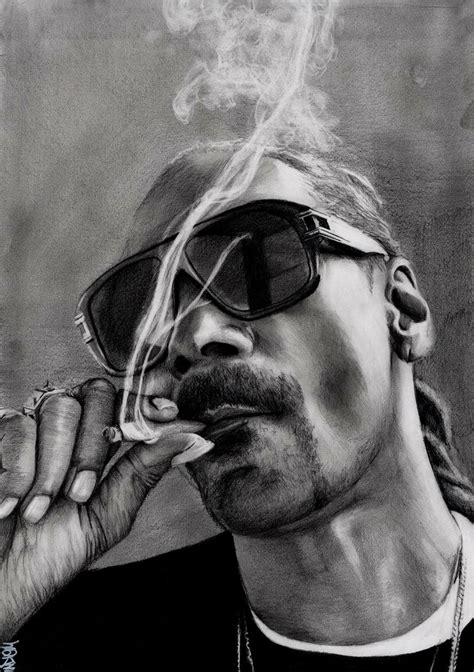 Snoop Dogg by Indie Matharu | Dog portrait drawing, Snoop dog, Rapper art