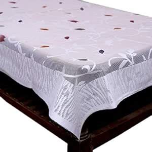 Buy Prem Industries 4 Seater Coffee & Center Table Cover White Life ...