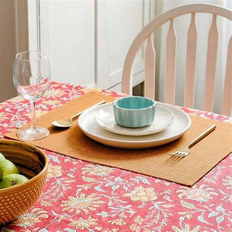 Wipeable & Anti-Slip Cotton Table Linen | Table Cloth | Acres Wild ...
