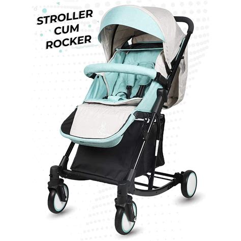 Rock N Roll - 2 In 1 Baby Stroller Cum Rocker, Light Weight, Compact T