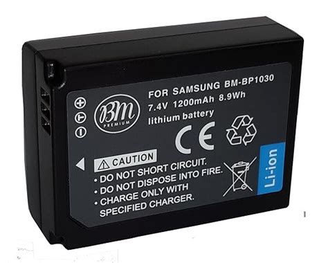 BP-1030 Battery for Samsung NX200 NX210 NX1000 NX1100 Digital SLR ...