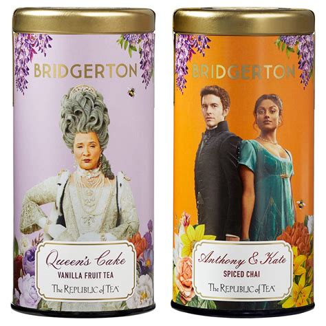 Buy The Republic of Tea - Bridgerton Queen's Cake Vanilla Fruit Tea and ...