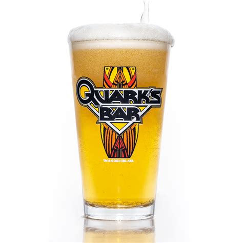 Movies On Glassstar Trek Quarks Bar Printed Pint Glass Officially ...