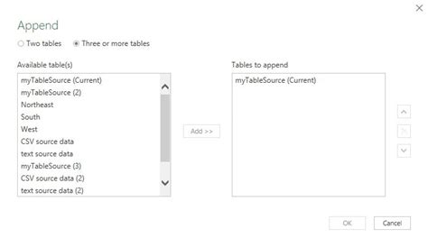 Image result for How to Add Tables to Existing Query Excel