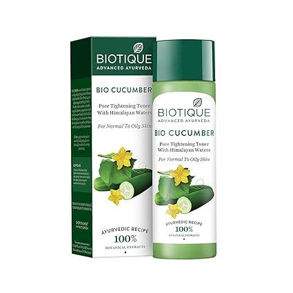 Buy Biotique Cucumber Pore Tightening Toner| Ayurvedic and Organically ...