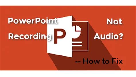Image result for PowerPoint Audio Recording