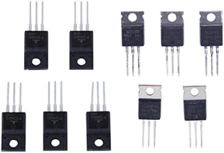 Enakshi® 5x N-Channel Power MOSFET IRF830 5A 500V + 5x 10N60 10A 600V ...
