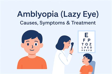 Amblyopia Eye (Lazy Eye): Causes, Symptoms & Treatment for Children