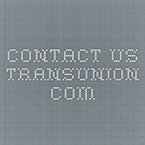 Image result for TransUnion Contact Number