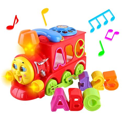 Buy Urban Kit Bump & Go Educational Train with ABC and 123 Blocks | Toy ...