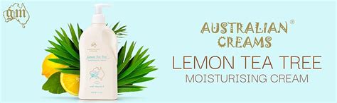 G and M Australian Creams Lemon Tea Tree oil Moisturizer for face ...