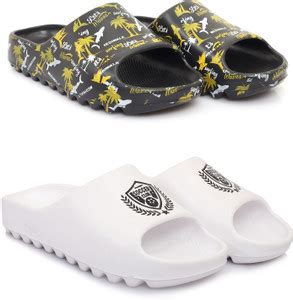 Mediwalk Men 2 Pair|EVA|Trending|slider|Stylish|Slipper for mens Slides ...