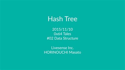 Hash Tree 的图像结果
