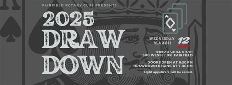 2025 Rotary Club Draw Down, 500 Wessel Drive, Fairfield, OH, United ...