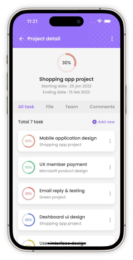 Go Task App 的图像结果