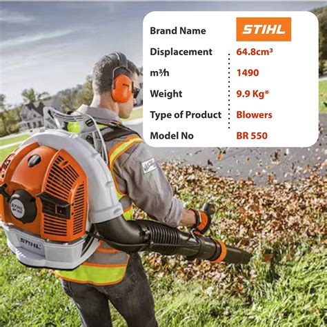 STIHL BR 550 Blower Backpack – Agriplex