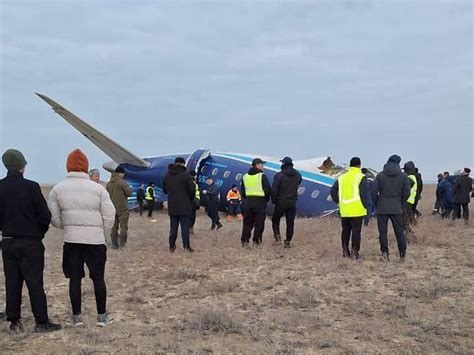 Total of 28 People Survived Azal Plane Crash in Aktau: Kazakhstan ...