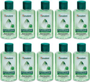 Himalaya Herbals PURE HANDS GREEN APPLE SANITIZER, 100 ML PACK, SET OF ...
