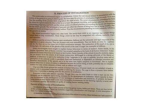 Process of socialism - Physiotherapy - Studocu