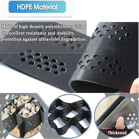 COZMAX Geogrid Ground Grid, Honeycomb Crushed Stone Road India | Ubuy