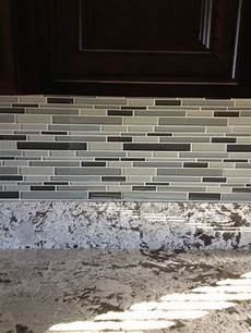 Lowes Glass Tile Backsplash by Glass Tile Backsplash I Had Installed By Lowes It Lowes Glass Tile Backsplash