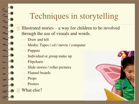 Storytelling techniques - sincdon