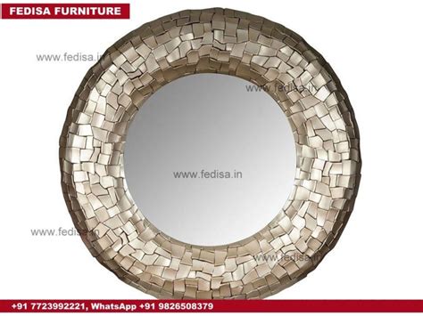 Decorative Wall Mirrors Round Mirror Above Bed At Affordable Price In ...