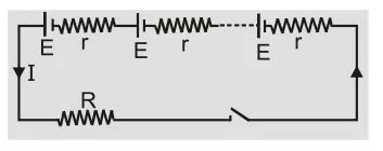 Cells connected in Series, Parallel & Mixed
