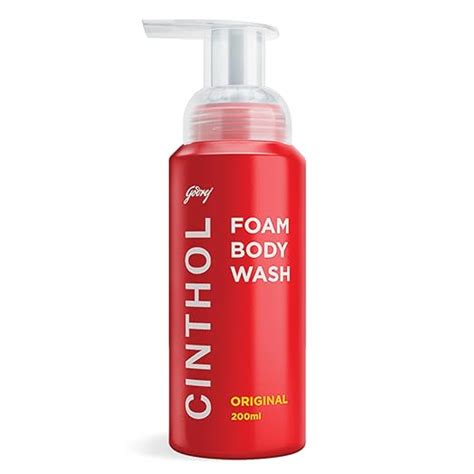 Buy Cinthol Original Foam Body Wash (200ml) | Unique Foam Formula for ...