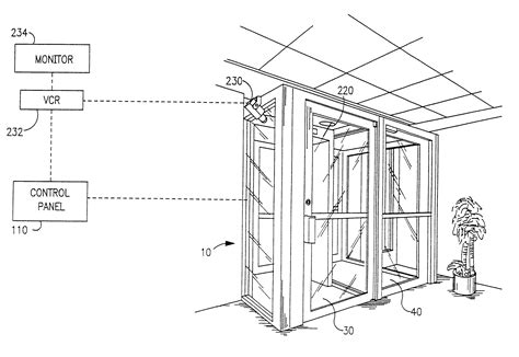 Patent US6298603 - Access control vestibule - Google Patents