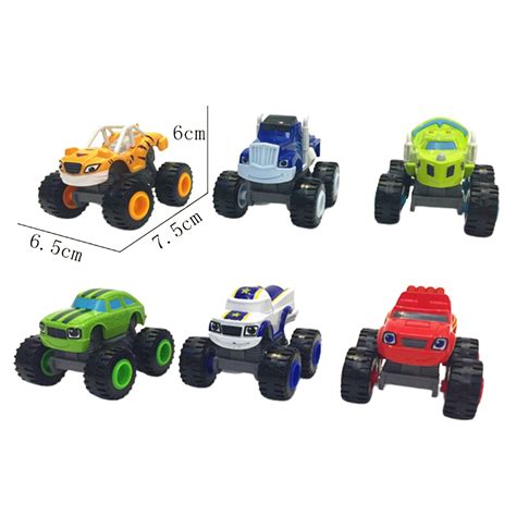 Buy Nickelodeon Blaze and Monster Machines Super Stunts Kids Toy Truck ...