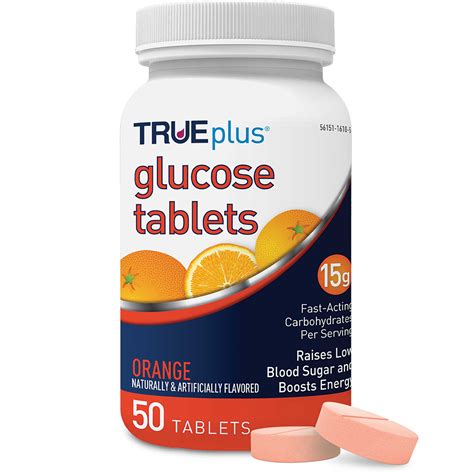 TRUEplus® Glucose Tablets — Fast-Acting Glucose Tablets – TD Health Store